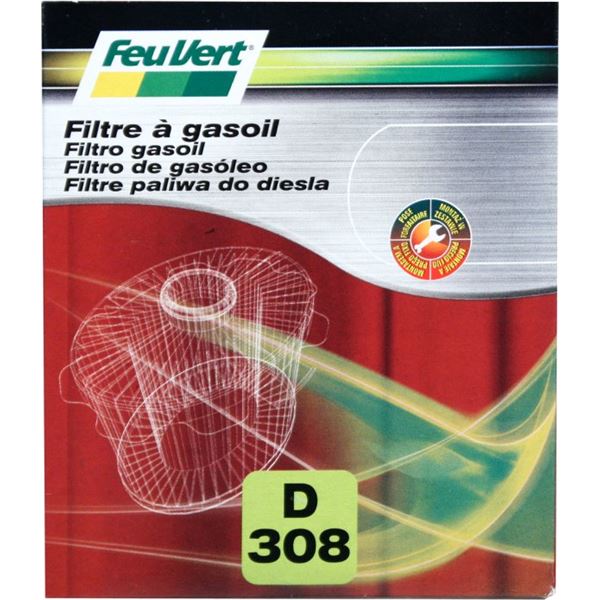 Filtre à gasoil Feu Vert D308