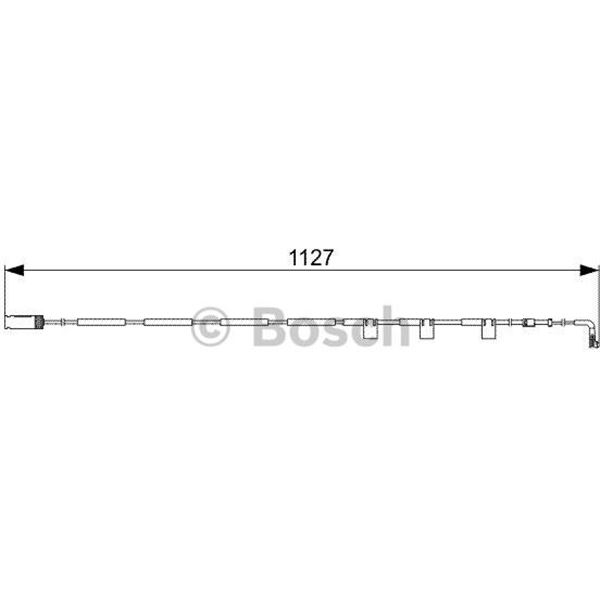 Témoin d'usure de plaquettes de frein Bosch AP331