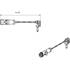 Témoin d'usure de plaquettes de frein Bosch AP349