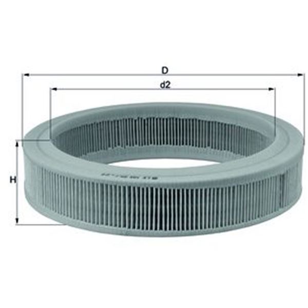 Filtre à air LX108 Knecht