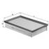 Filtre à air LX1571 Knecht