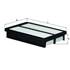 Filtre à air LX1785 Knecht