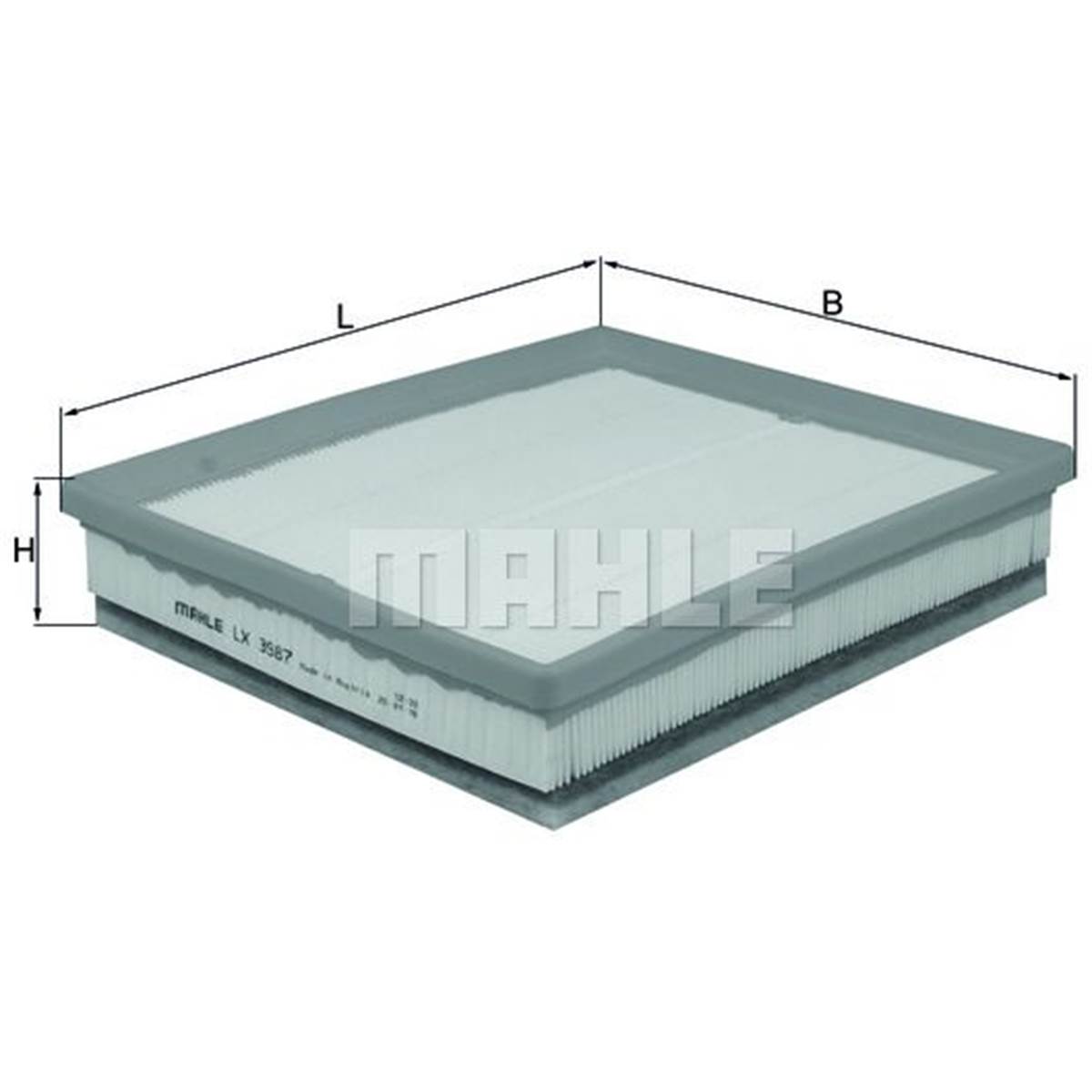 Filtre À Air Lx3987 Knecht
