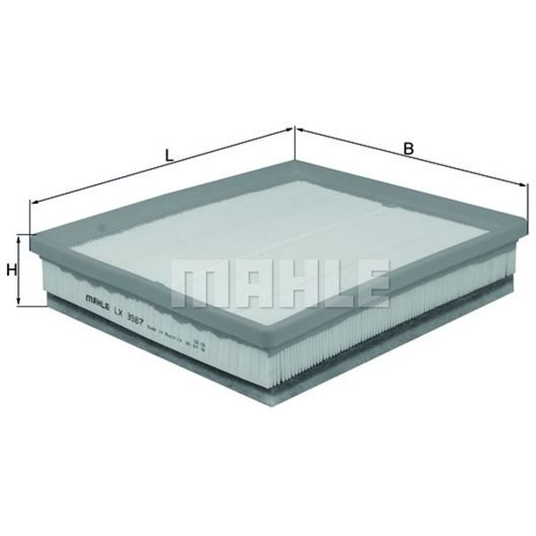 Filtre à air LX3987 Knecht
