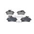 4 plaquettes de frein avant Bosch BP1007