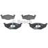 4 plaquettes de frein avant Bosch BP172