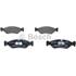 4 plaquettes de frein avant Bosch BP206