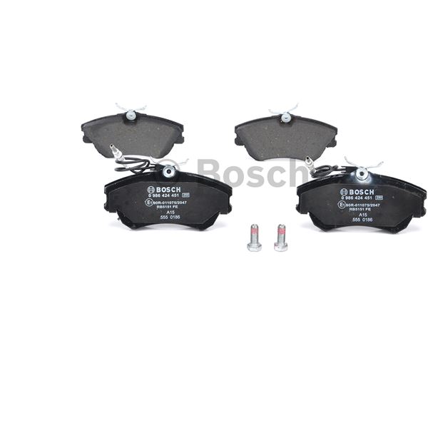 4 plaquettes de frein avant Bosch BP220