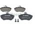 4 plaquettes de frein avant Bosch BP237
