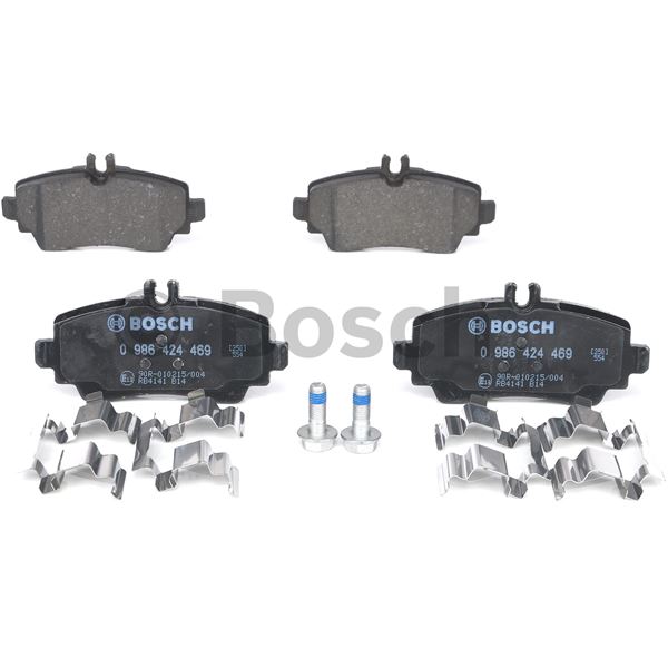4 plaquettes de frein avant Bosch BP238