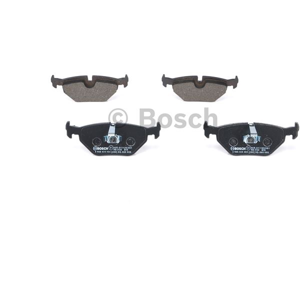 4 plaquettes de frein arrière Bosch BP252