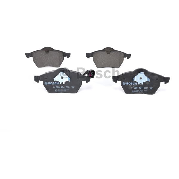 4 plaquettes de frein avant Bosch BP262