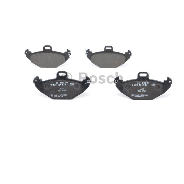 4 plaquettes de frein arrière Bosch BP285