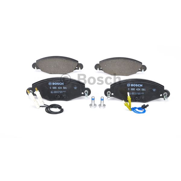 4 plaquettes de frein avant Bosch BP327