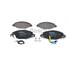 4 plaquettes de frein avant Bosch BP327