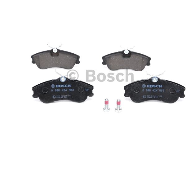 4 plaquettes de frein avant Bosch BP329