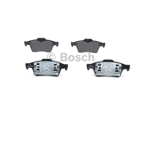 4 plaquettes de frein arrière Bosch BP346