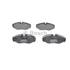 4 plaquettes de frein avant Bosch BP355