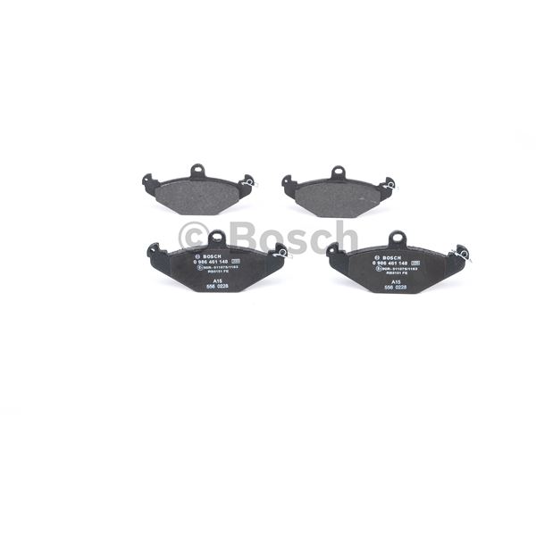 4 plaquettes de frein arrière Bosch BP597