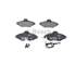 4 plaquettes de frein avant Bosch BP608