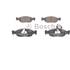 4 plaquettes de frein avant Bosch BP612