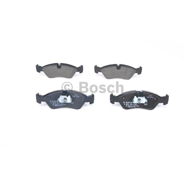 4 plaquettes de frein avant Bosch BP788