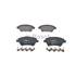 4 plaquettes de frein avant Bosch BP926