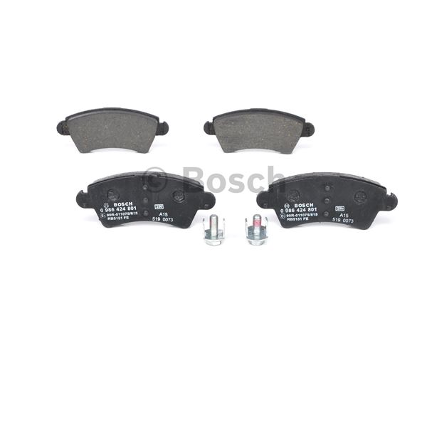 4 plaquettes de frein avant Bosch BP942