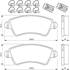 4 plaquettes de frein avant Bosch BP942