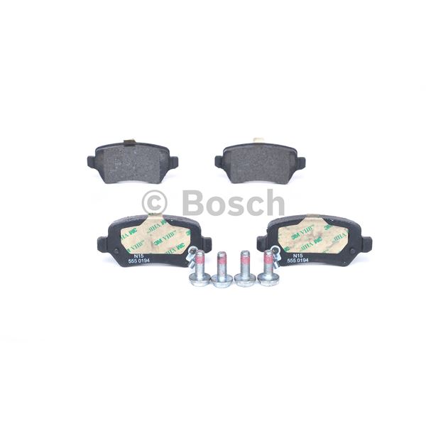 4 plaquettes de frein arrière Bosch BP363