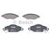 4 plaquettes de frein avant Bosch BP929