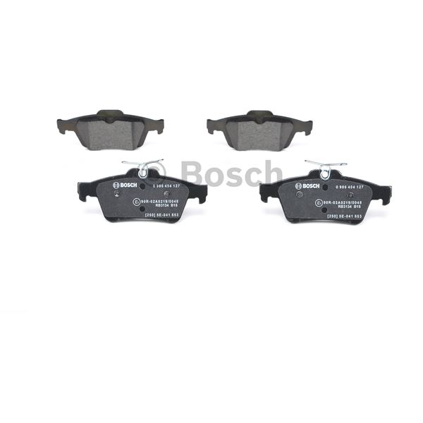 4 plaquettes de frein arrière Bosch BP1037