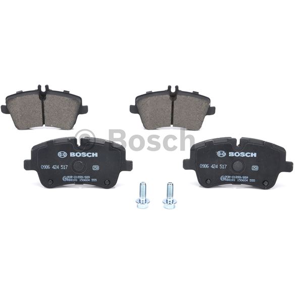 4 plaquettes de frein avant Bosch BP274