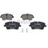 4 plaquettes de frein avant Bosch BP274