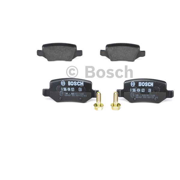 4 plaquettes de frein arrière Bosch BP278