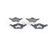 4 plaquettes de frein avant Bosch BP1196