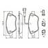 4 plaquettes de frein avant Bosch BP1023