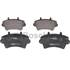 4 plaquettes de frein avant Bosch BP343