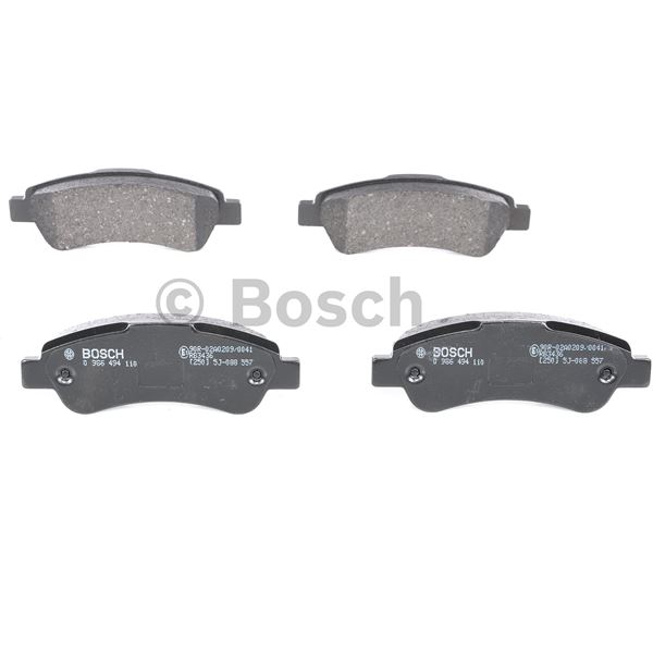 4 plaquettes de frein arrière Bosch BP1020