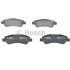 4 plaquettes de frein arrière Bosch BP1020
