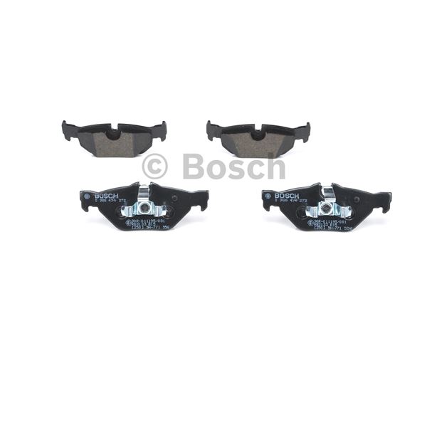 4 plaquettes de frein arrière Bosch BP1184