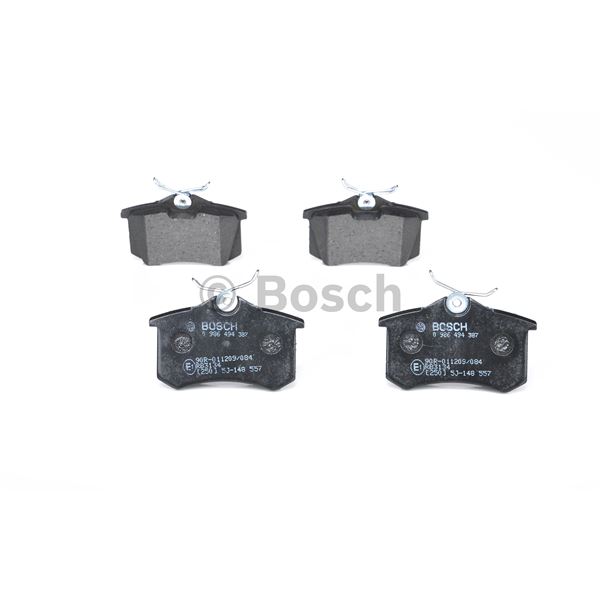 4 plaquettes de frein arrière Bosch BP1295