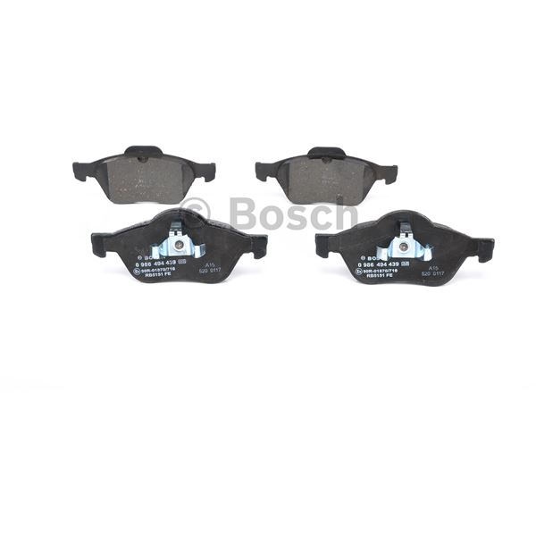 4 plaquettes de frein avant Bosch BP1361