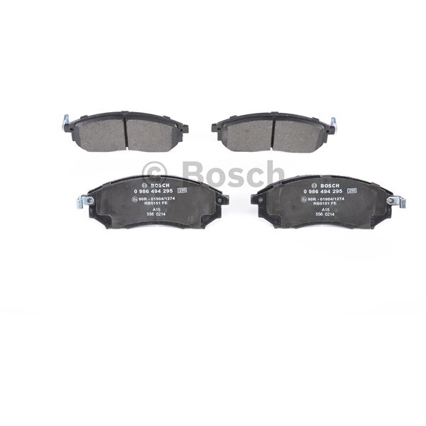 4 plaquettes de frein avant Bosch BP1244