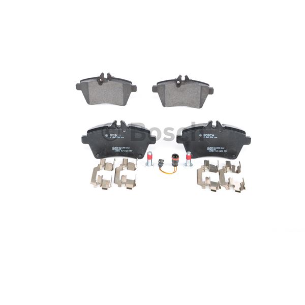 4 plaquettes de frein avant Bosch BP1323