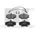4 plaquettes de frein avant NK 229957