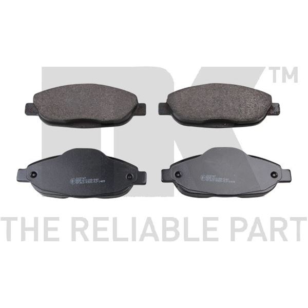 4 plaquettes de frein avant NK 223747