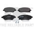 4 plaquettes de frein avant NK 223624