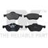 4 plaquettes de frein avant NK 223948