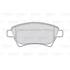 4 plaquettes de frein avant Valeo First 301558